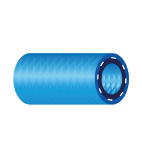 Tuyau cristal en pvc armé bleue 25 m PREVOST