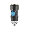 Raccord fileté mâle cylindrique avec joint d'étanchéité 1/4" PREVOST