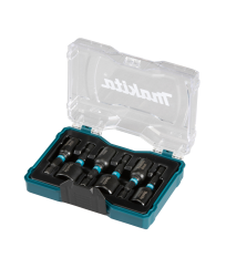 Coffret de 6 douilles 1/4" à queue Impact BLACK MAKITA