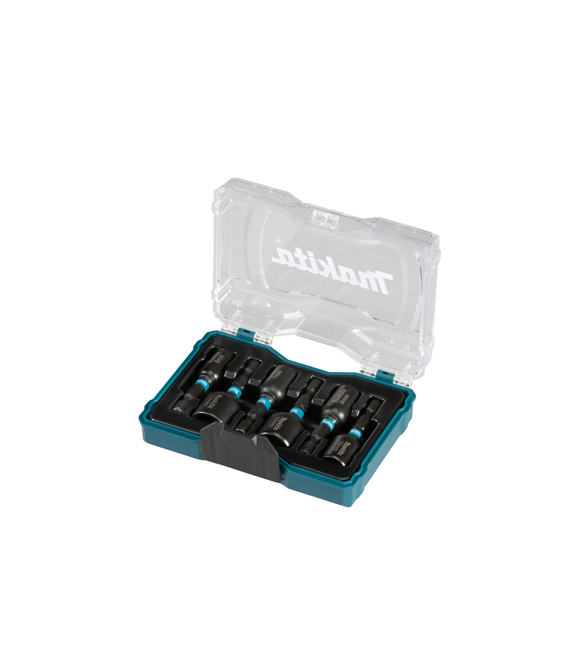 Coffret de 6 douilles 1/4" à queue Impact BLACK MAKITA