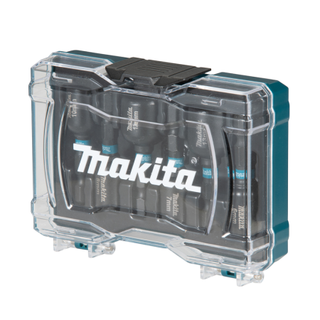 Coffret de 6 douilles 1/4" à queue Impact BLACK MAKITA