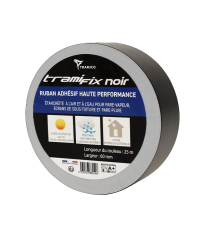 Ruban adhésif noir TRAMIFIX 60 x 25 m TRAMICO