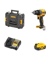 Perceuse-visseuse 18V DCD794NT-XJ + 1 batterie 18V 5 Ah + 1 chargeur DCB1104-QW DEWALT