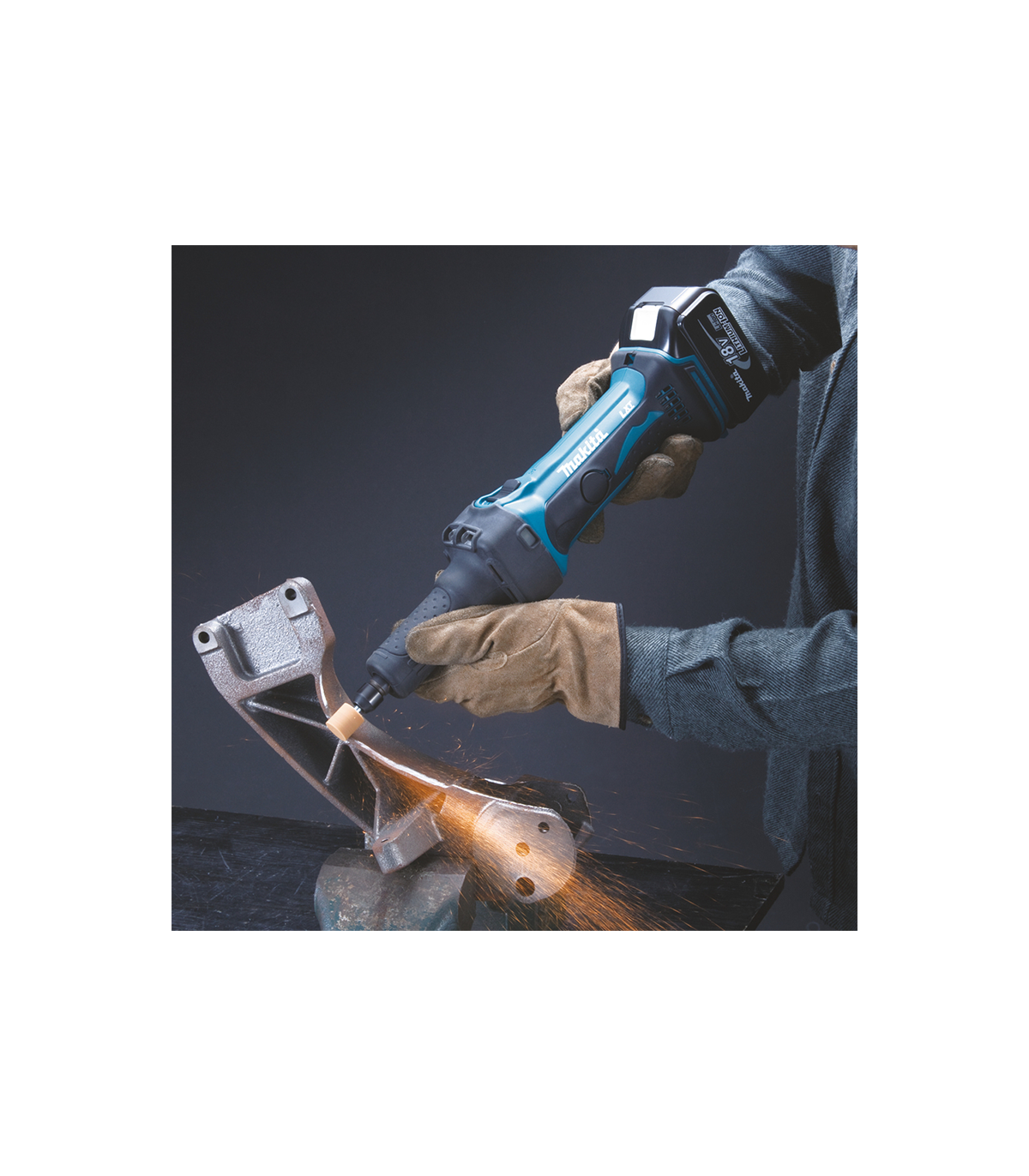 Meuleuse droite 18V DGD800ZJ MAKITA