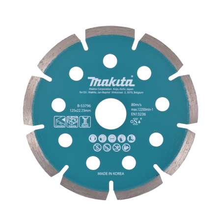 Disque diamant fin Ø125 mm MAKITA