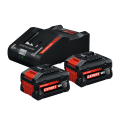 Pack 2 batteries EXPERT EXBA 18V-80 8 Ah + chargeur EXAL 18V-160 BOSCH