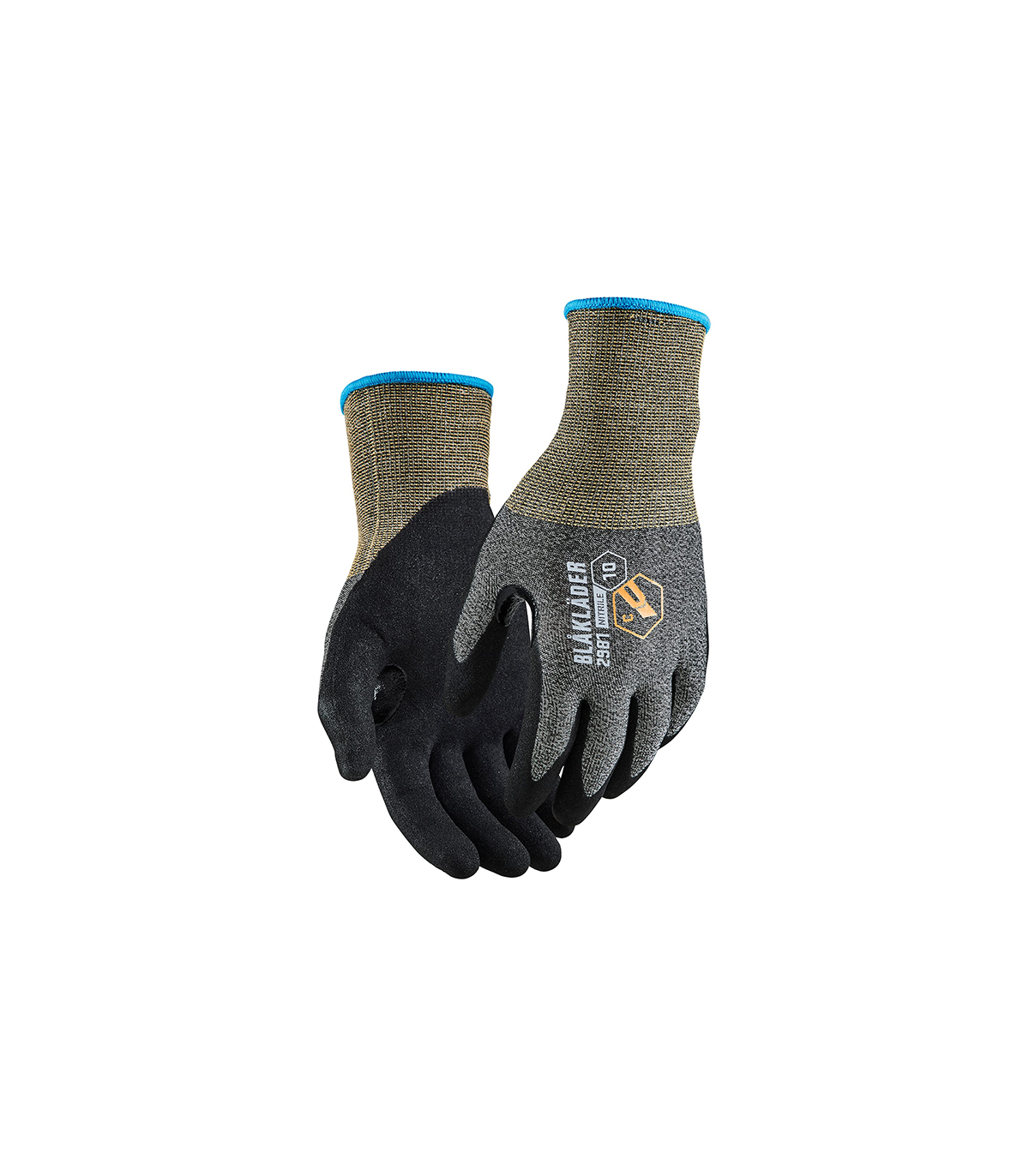 Gants de travail en nitrile noir 2981 PPE Cat 2 BLAKLADER