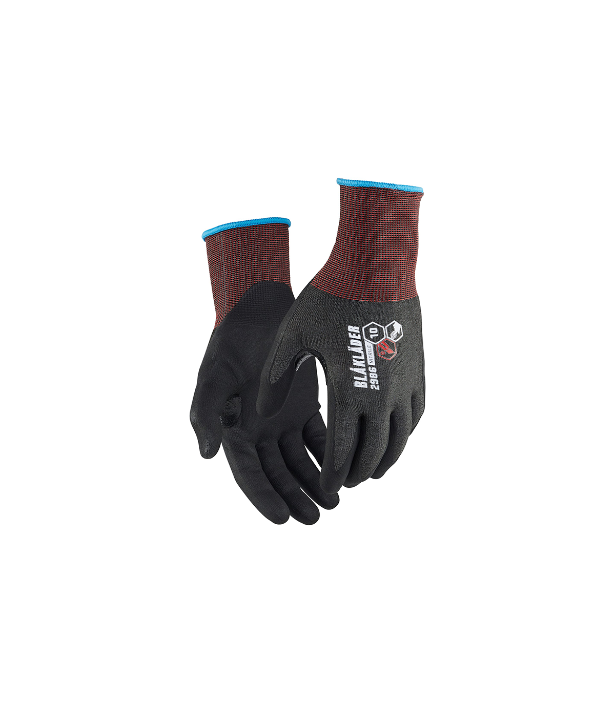 Gants de travail tactiles résistants à la coupure niveau D PPE Cat 2 BLAKLADER