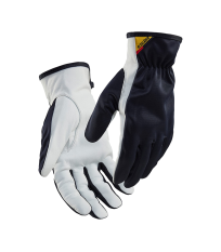Gants de travail en cuire Marine foncé/Blanc 2802 PPE Cat 2 BLAKLADER