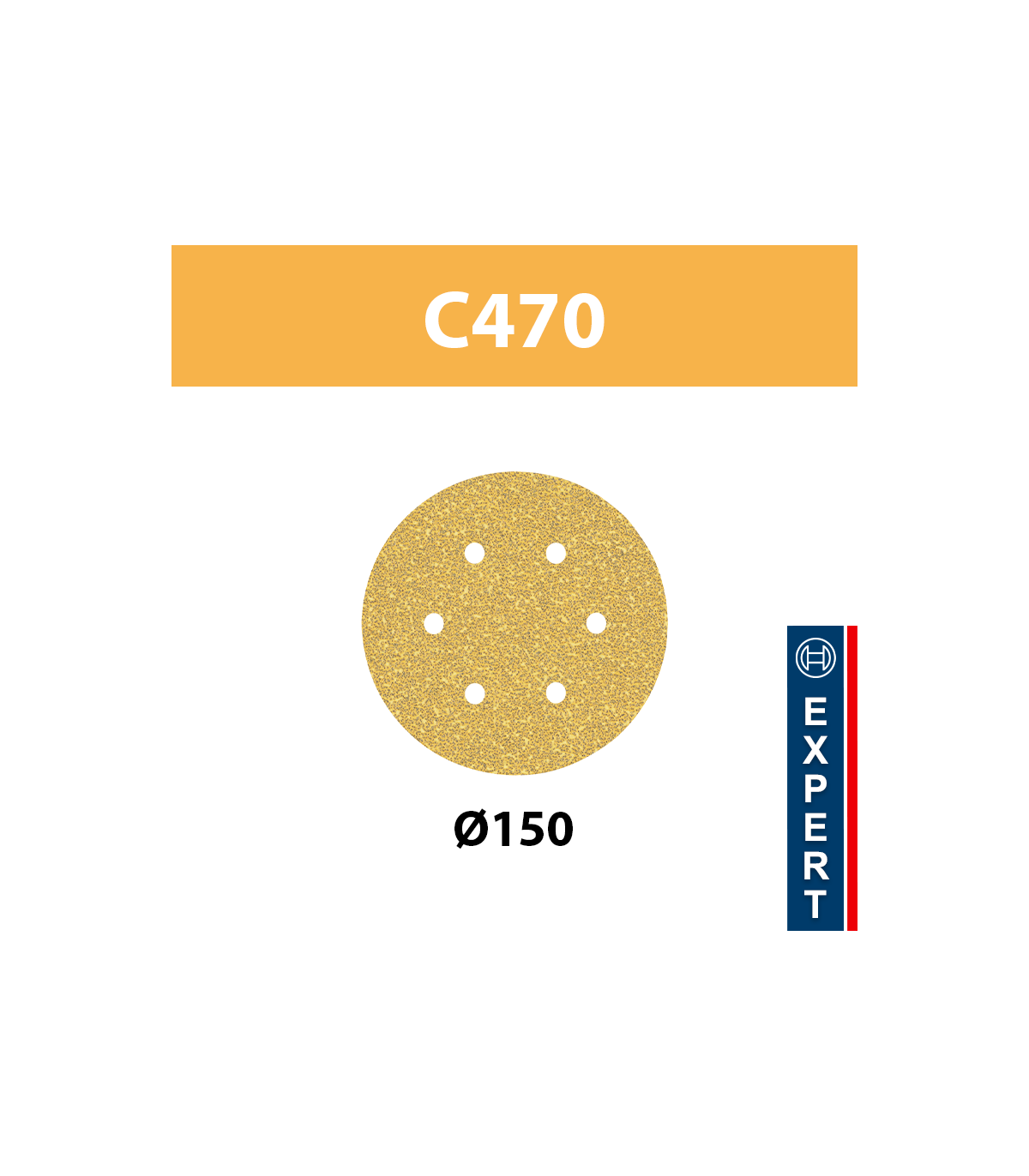 Disques abrasifs C470 Ø150 Best for Wood and Paint BOSCH
