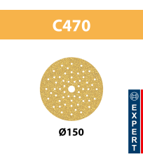 Disques abrasifs C470 Ø150 Multi-perforation Best for Wood and Paint BOSCH