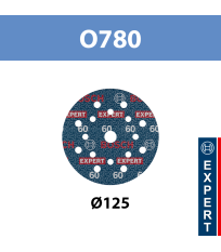Disques abrasifs O780 Foil Ø125 Multi-matériaux BOSCH