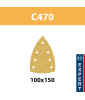 Feuilles abrasives C470 100x150 Expert for Wood and Paint BOSCH