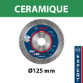 Disque à tronçonner diamanté EXPERT HardCeramic Ø125 BOSCH