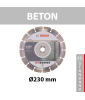 Disque à tronçonner diamanté Standard for Concrete Ø230 BOSCH
