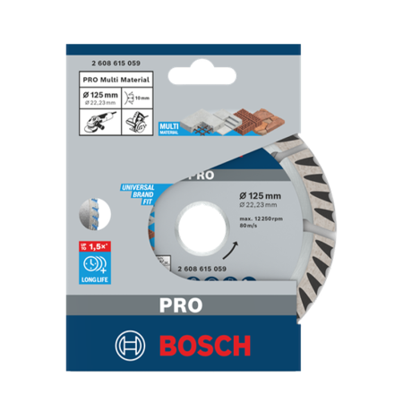 Disque à tronçonner diamanté Standard for Universal Ø125 BOSCH