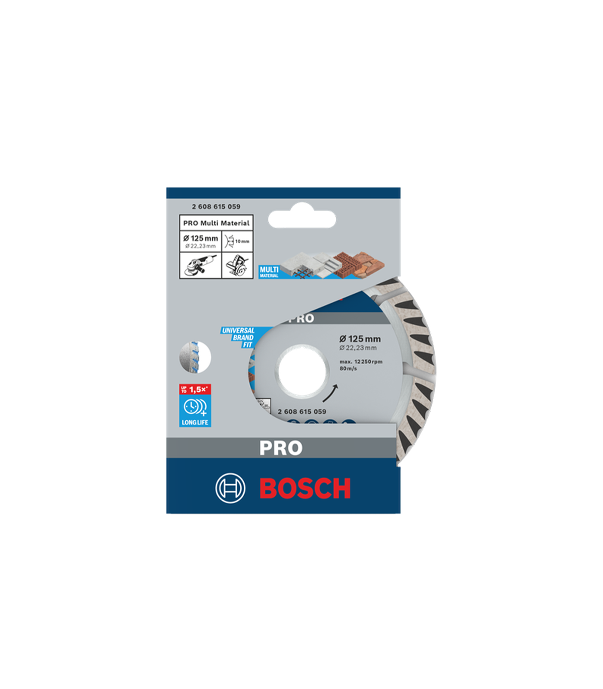 Disque à tronçonner diamanté Standard for Universal Ø125 BOSCH