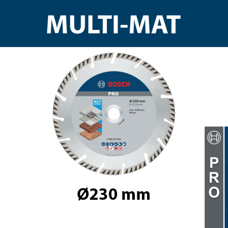 Disque à tronçonner diamanté Standard for Universal Ø230 BOSCH