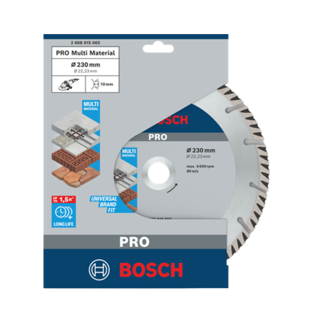 Disque à tronçonner diamanté Standard for Universal Ø230 BOSCH