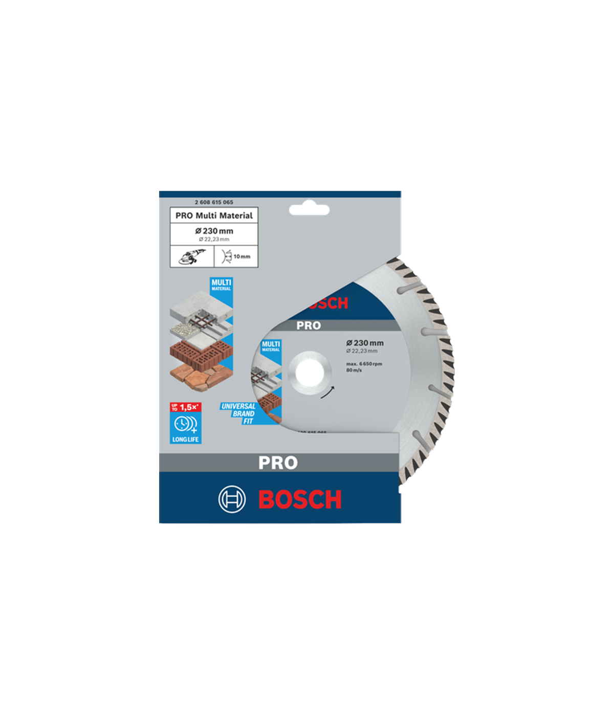 Disque à tronçonner diamanté Standard for Universal Ø230 BOSCH