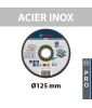 Disque à tronçonner à moyeu plat Expert for Inox Rapido Ø125 BOSCH