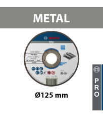 Disque à tronçonner à moyeu plat Ø125 Expert for Metal BOSCH