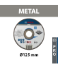 Disques à tronçonner Expert for Metal Ø125 mm BOSCH