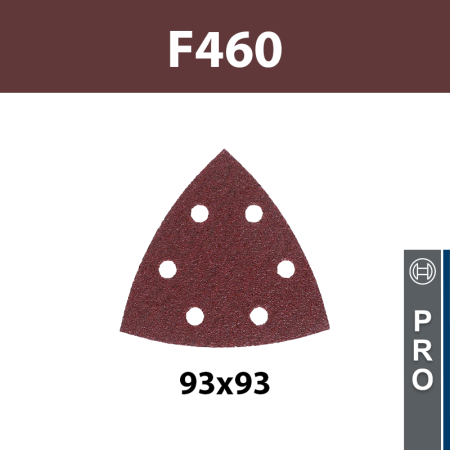 Feuilles abrasives F460 93x93 Best for Wood and Paint BOSCH
