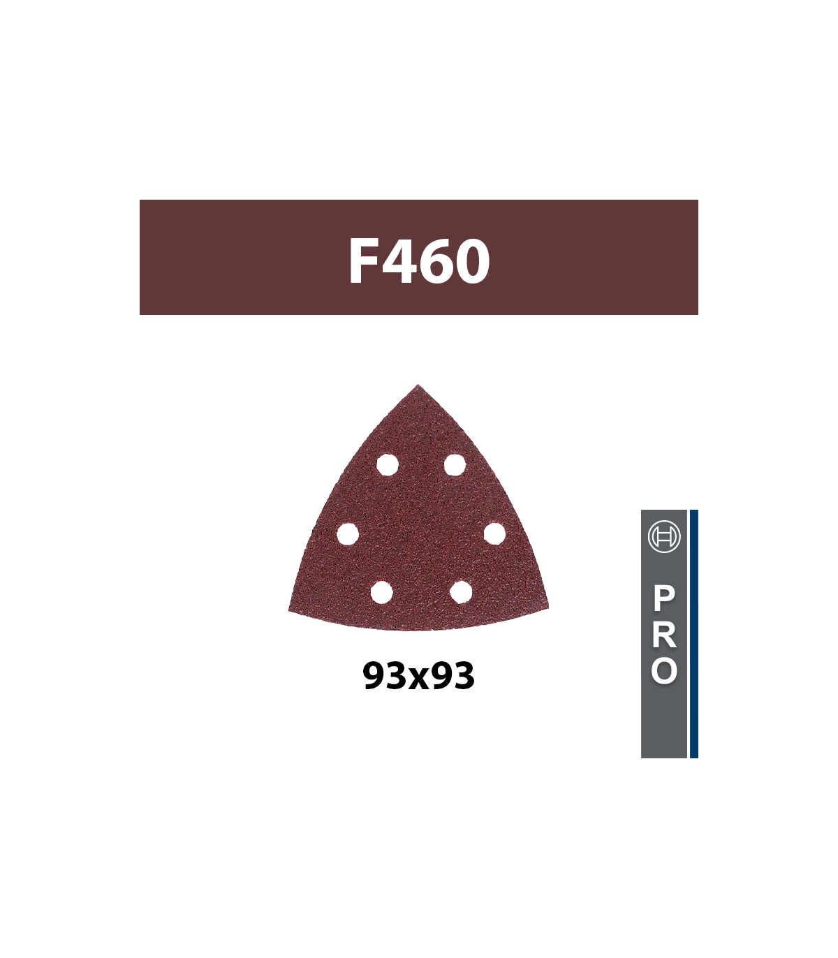 Feuilles abrasives F460 93x93 Best for Wood and Paint BOSCH