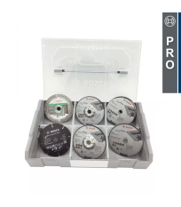 Coffret mini L-Boxx + 9 disques Ø76 mm BOSCH