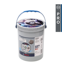 Lot de 100 disques à tronçonner PRO Stainless Steel and Metal, 125 x 1,6 x 22,23 mm, droit BOSCH