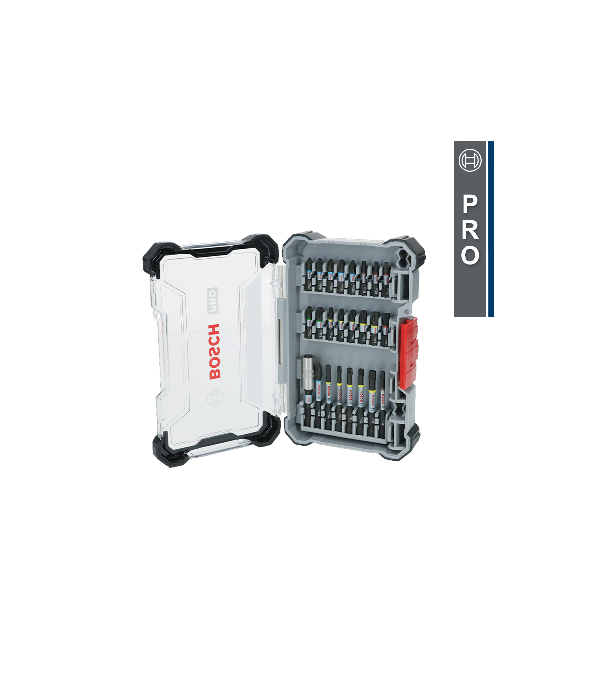 Coffret de 23 embouts de vissage Pro Impact + 1 porte-embouts BOSCH