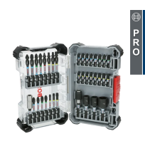 Coffret de 31 embouts de vissage Pro Impact + Douilles + 2 portes-embouts BOSCH