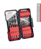 Coffret de 18 forets à métaux ToughBox HSS PointTeQ  BOSCH