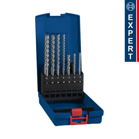 Coffret de 7 forets pour perforateur SDS Plus-7X EXPERT BOSCH