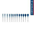Coffret de 13 mèches plates Selfcut Speed bois EXPERT BOSCH