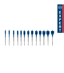 Coffret de 13 mèches plates Selfcut Speed bois EXPERT BOSCH