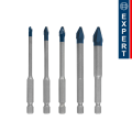 Coffret de 5 forets EXPERT HEX-9 HardCeramic BOSCH