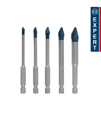 Coffret de 5 forets EXPERT HEX-9 HardCeramic BOSCH