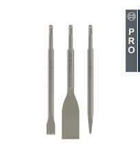 Coffret de 3 burins SDS Plus BOSCH