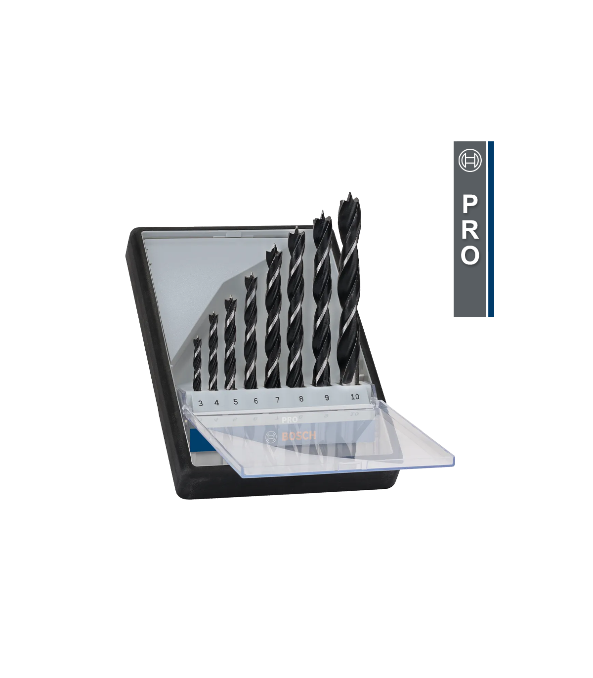 Coffret de 8 forets bois BOSCH