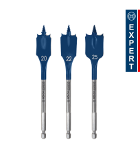 Set de 3 mèches plates EXPERT Self Cut Speed Bois BOSCH