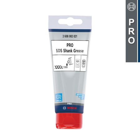Tube de graisse pour forets et burins SDS 100ml BOSCH