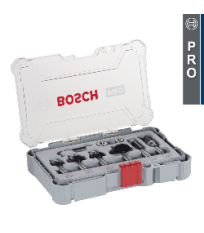 Coffret de 6 fraises 8 mm BOSCH