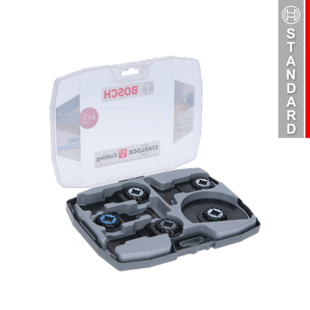 Coffret de 5 lames bois et métal Starlock BOSCH
