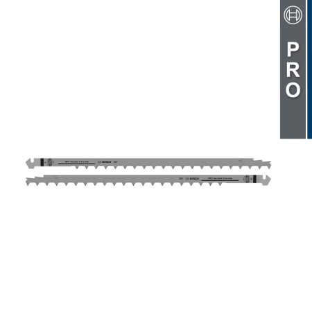 Lot de 2 lames de scie TF 350 M HCS isolation BOSCH