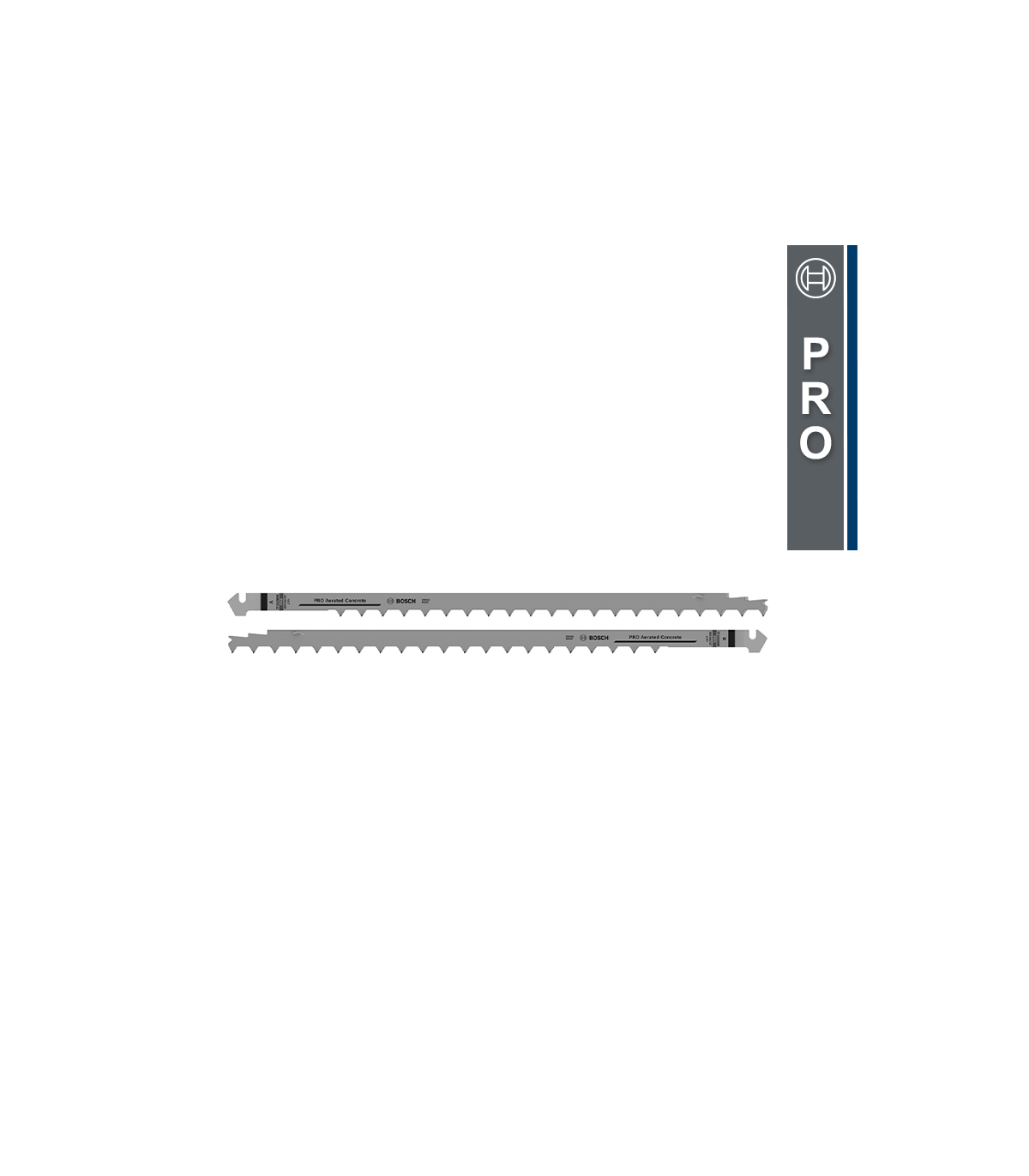 Lot de 2 lames de scie TF 350 M HCS isolation BOSCH