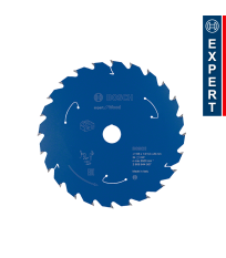 Lame de scie circulaire Ø165 x 1,5/1 x 20 Expert for Wood T24 BOSCH