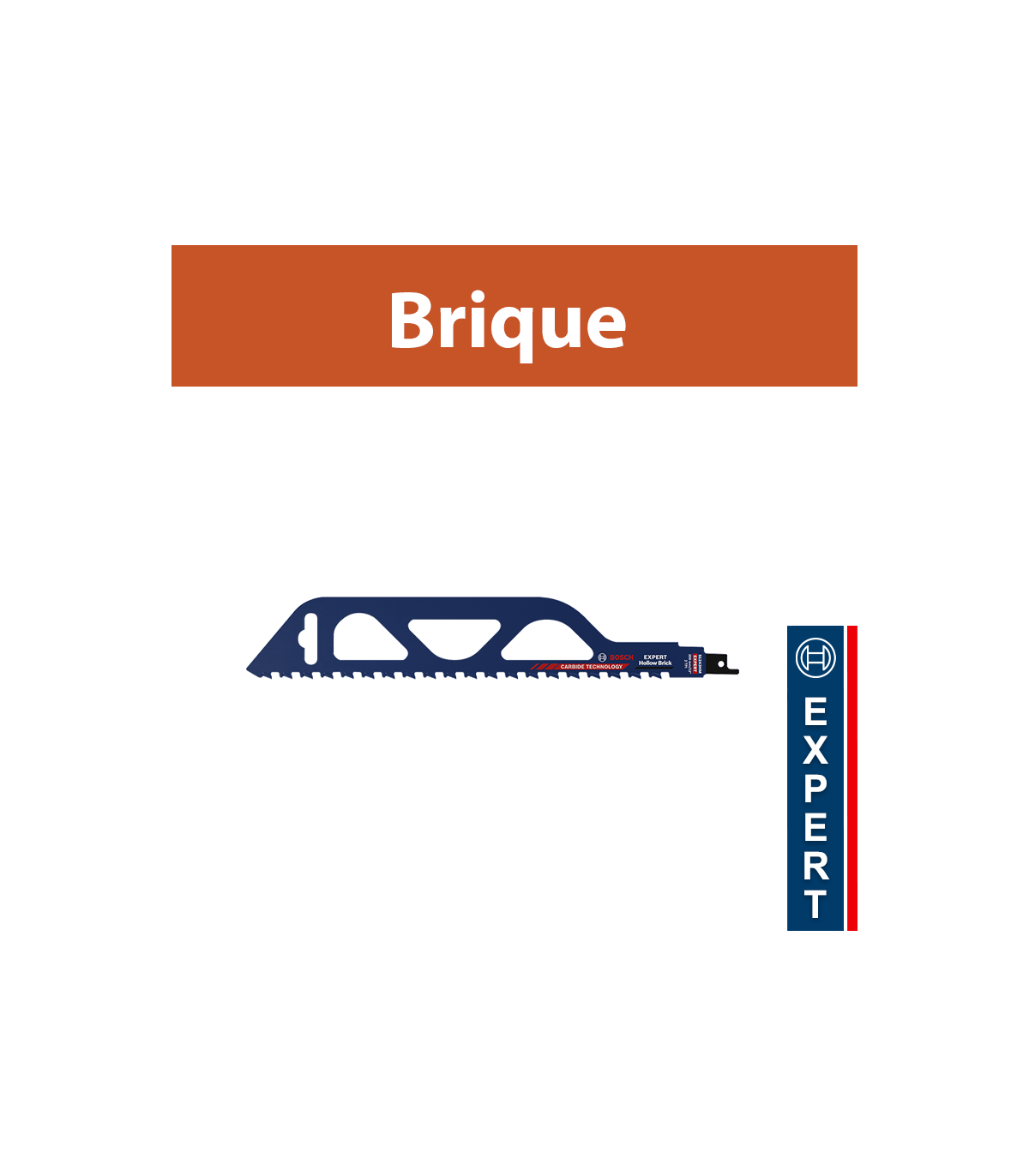Lame de scie sabre S 1243 HM Special for Brick BOSCH
