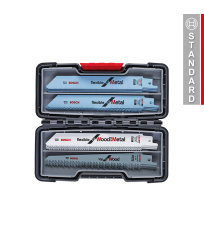 Coffret de 20 lames de scie sabre pour bois et métal BOSCH